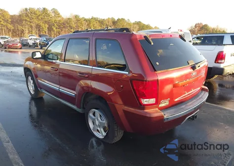 2007 Jeep Grand Cherokee Limited z USA, uszkodzony, nr VIN 1J8HR58P77C642689